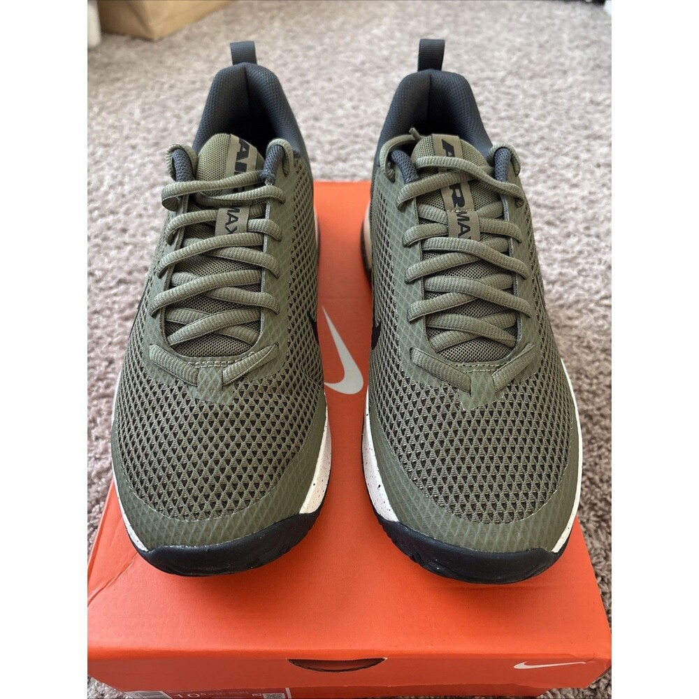 Nike Air Max Alpha Trainer 6 Men Size 10.5 Medium Olive Green Sequoia FQ1833-200
